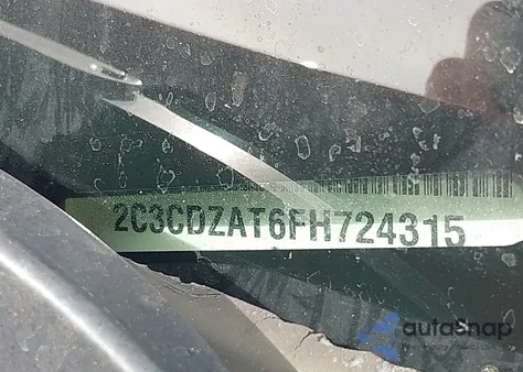 2015 Dodge Challenger R/T from USA, damaged, VIN 2C3CDZAT6FH724315